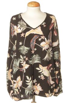 Langärmelige Bluse M Roxy