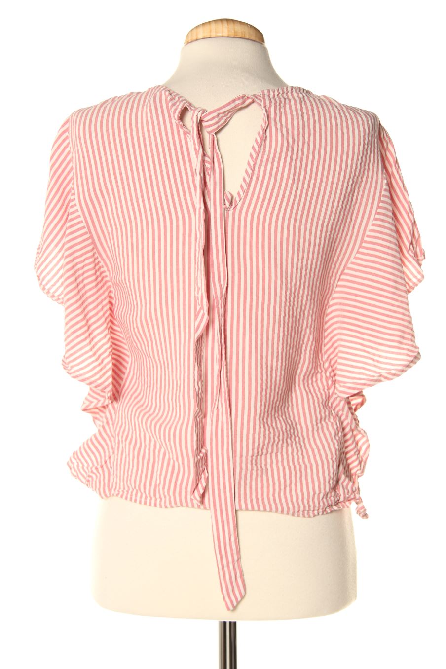 Blusa de manga corta de Trf (ZARA) de la talla S, de color rayas