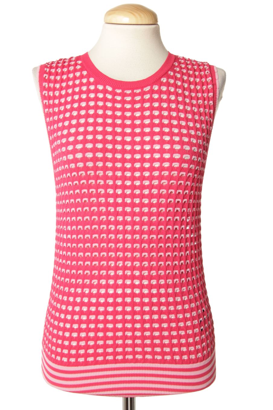 Top de Zara de la talla M, de color rosa