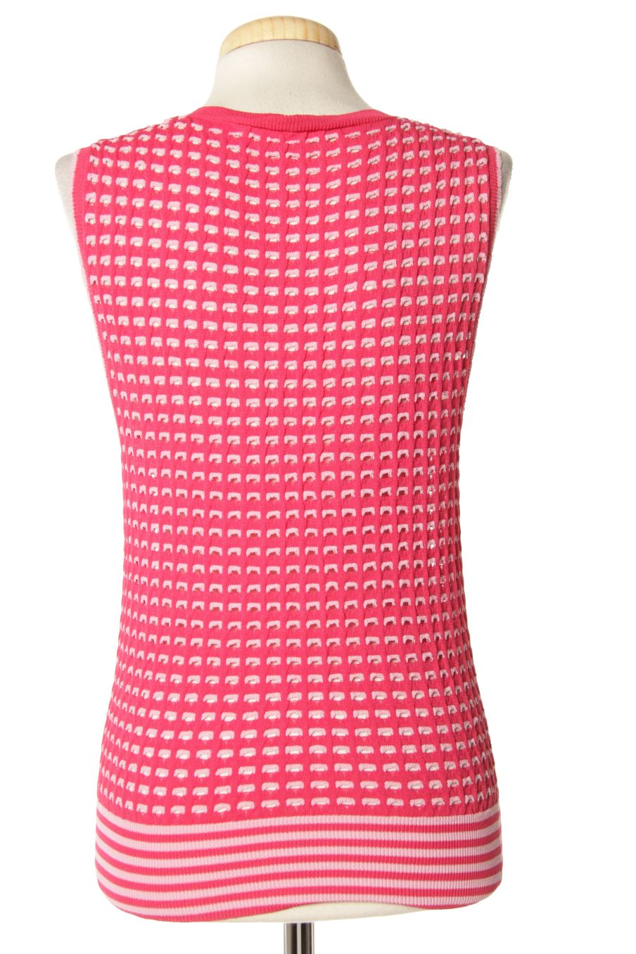 Top de Zara de la talla M, de color rosa