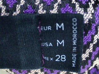 Pantalón Casual de Pull & Bear de la talla M, de color estampado