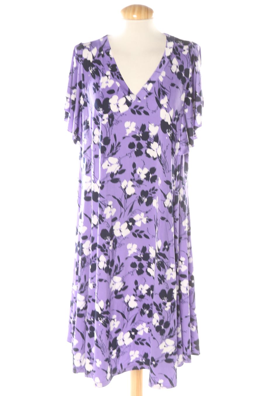 Robe casual Vetistyle de la taille 50, de couleur pourpre
