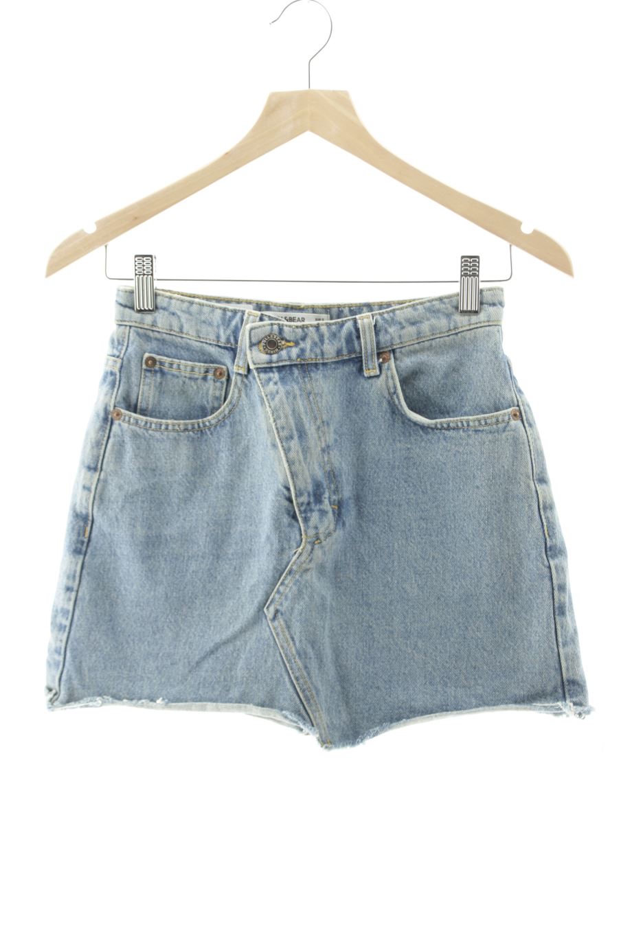 Gonne de Pull & Bear de la talla S, de color blu