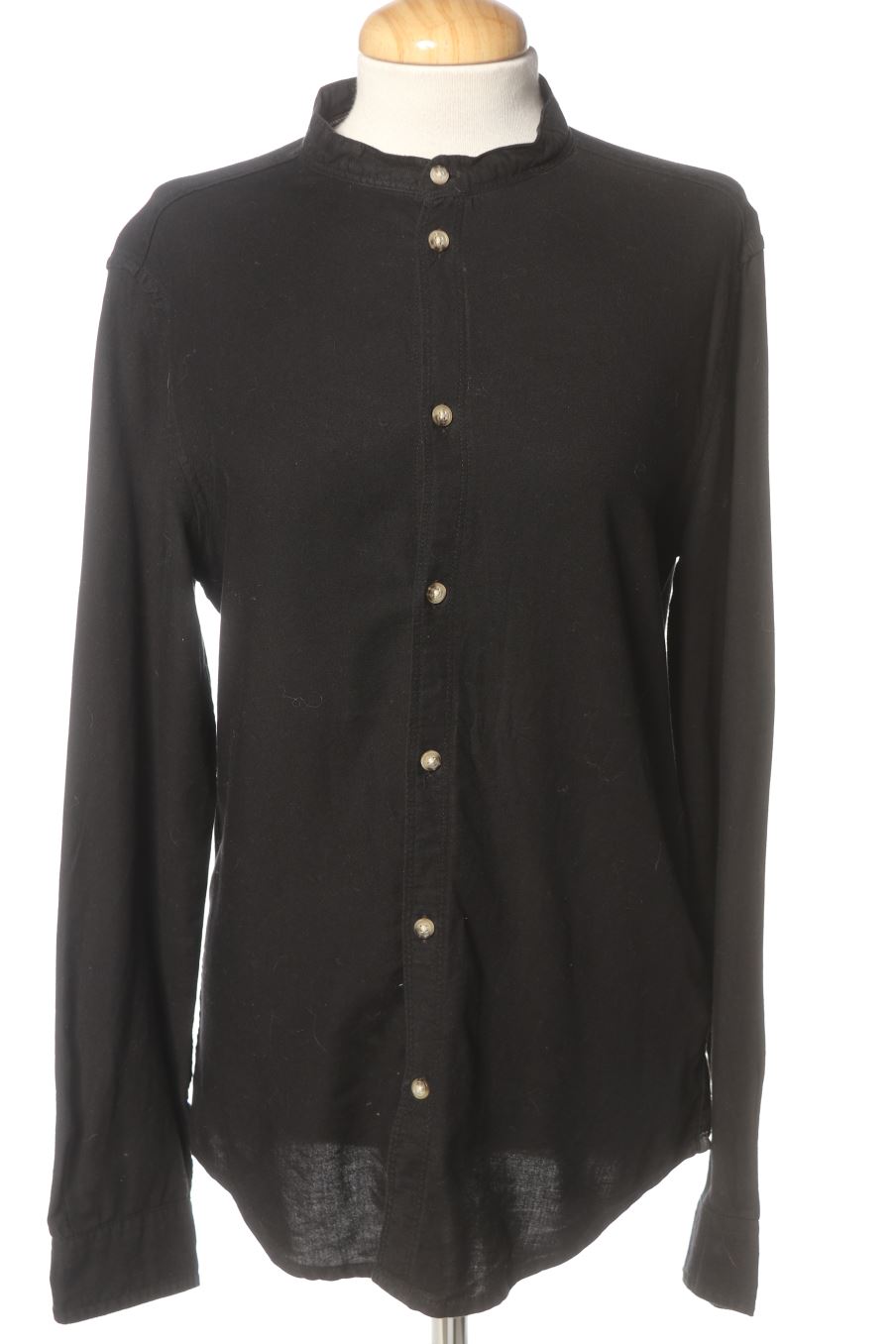 Camicia de Bershka de la talla XS, de color nero