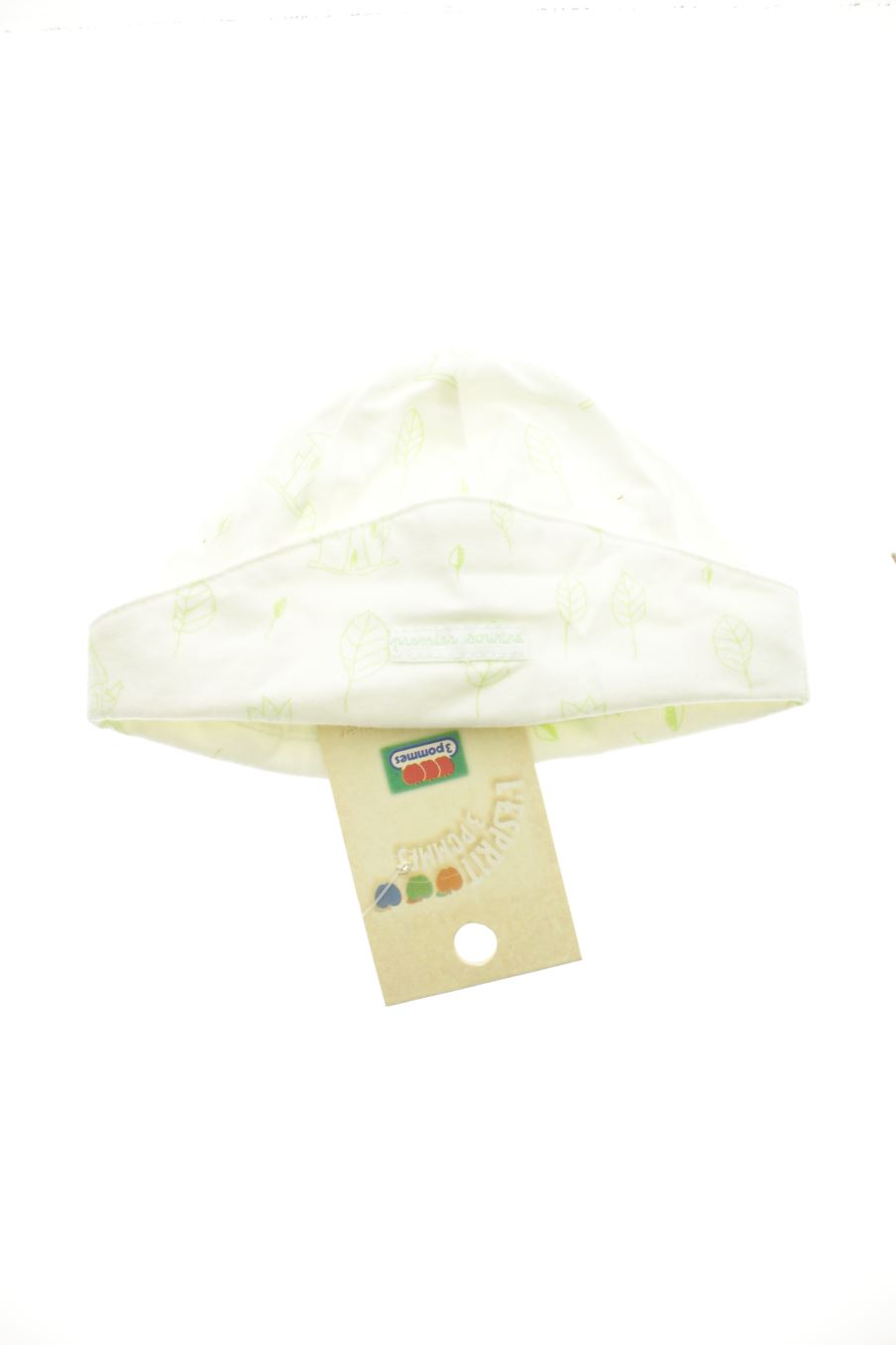 Gorro de 3pommes de la talla 0-6 meses con etiqueta