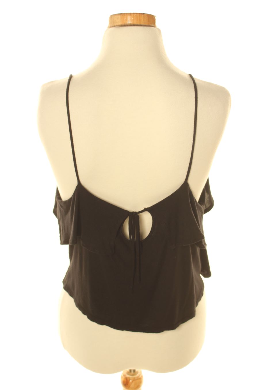 Top Pull & Bear de la taille L, de couleur noir