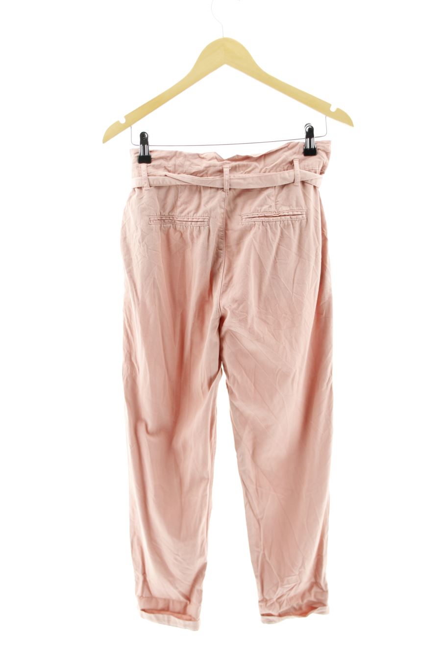 Pantalon Fórmula Joven de la taille 34, de couleur rose
