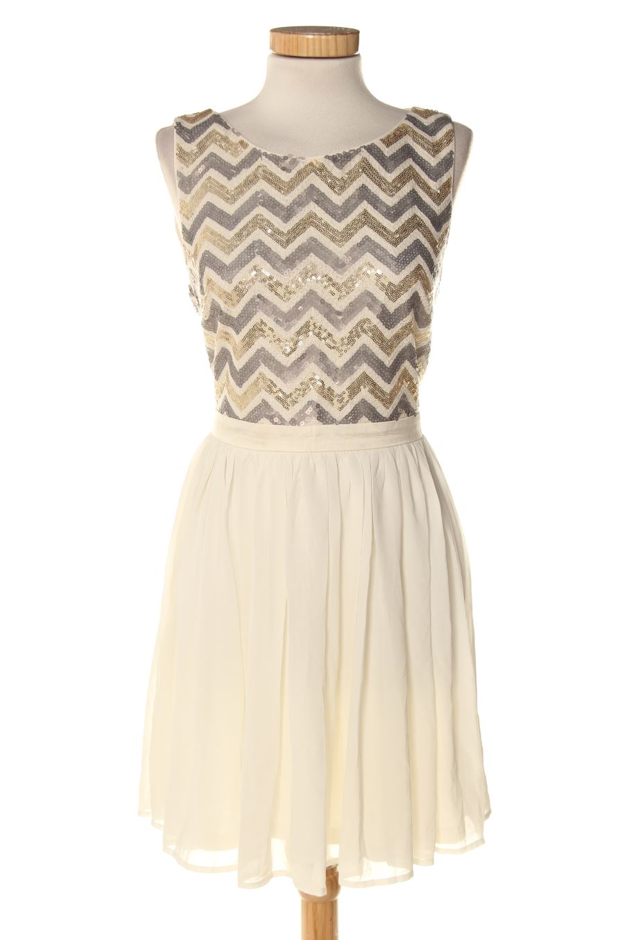Robe Forever 21 de la taille M, de couleur beige