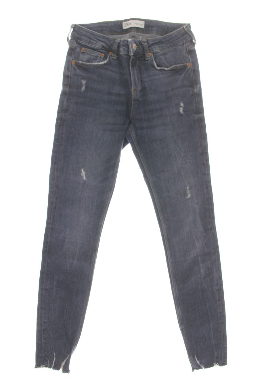Vaqueros de Zara de la talla 36, de color azul de ropa vaquera