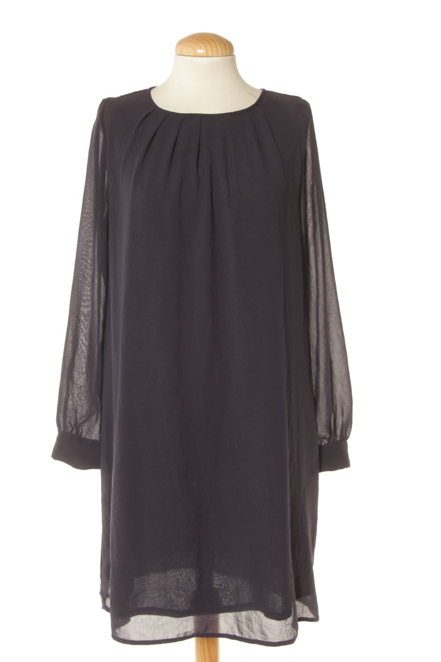 Vestido casual de H&M de la talla 38, de color azul marino