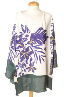 Blusa a maniche lunghe XXL Couchel