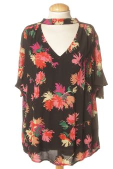 Kurzärmelige Bluse XL Maeve