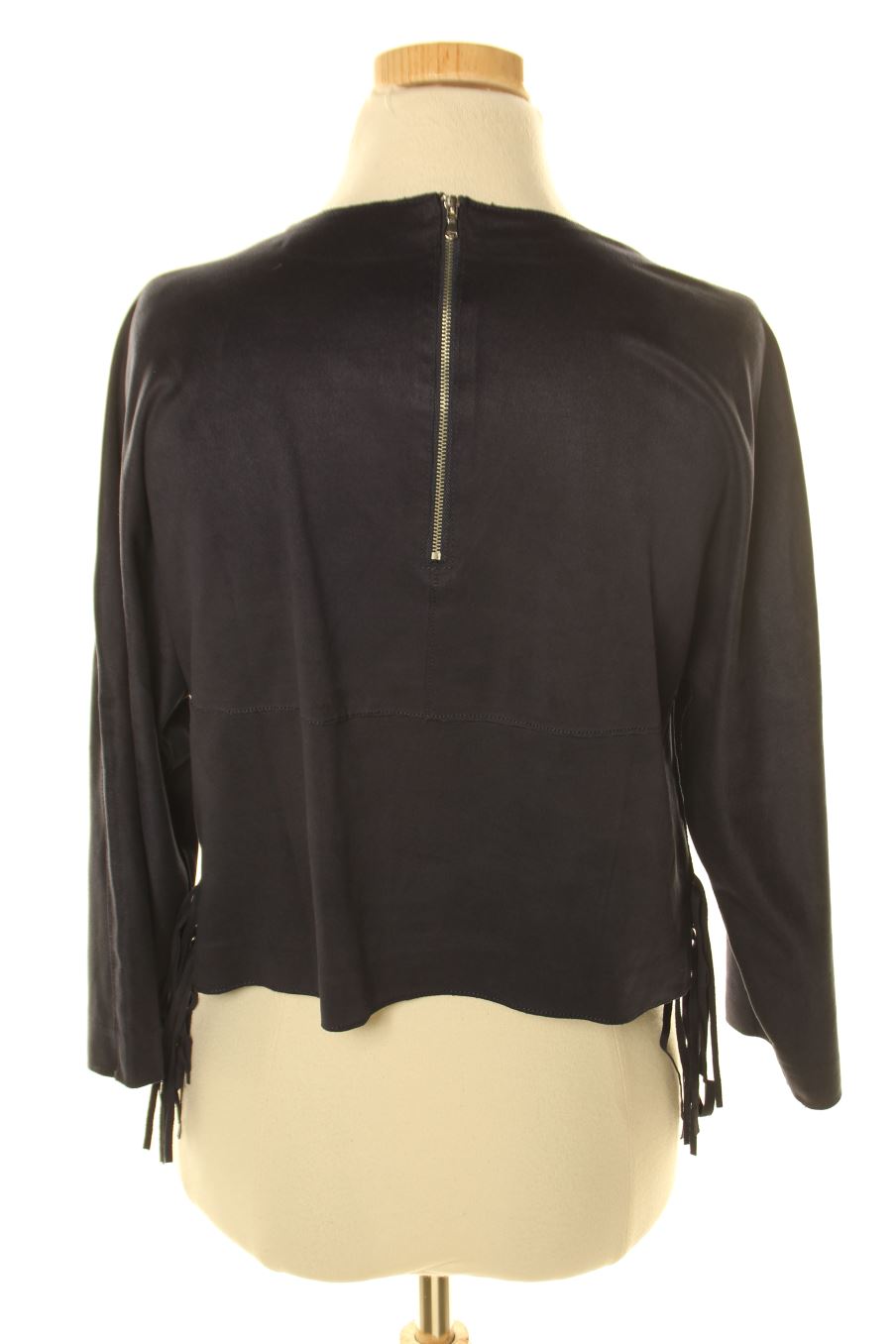 Blouse à manches longues Trafaluc de la taille M, de couleur bleu marine