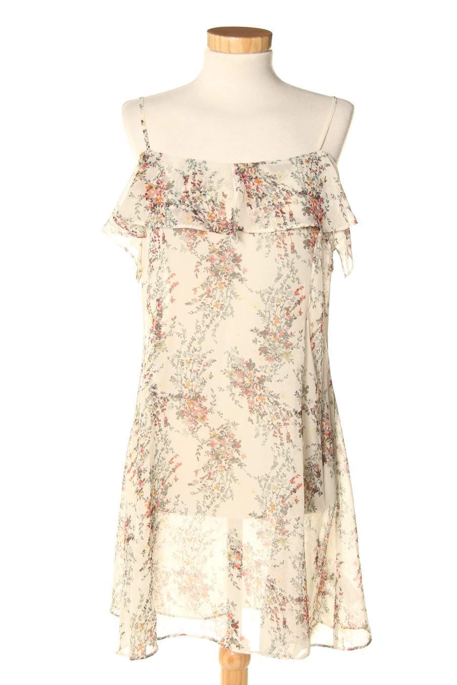 Robe casual Okeysi de la taille S, de couleur fleurs