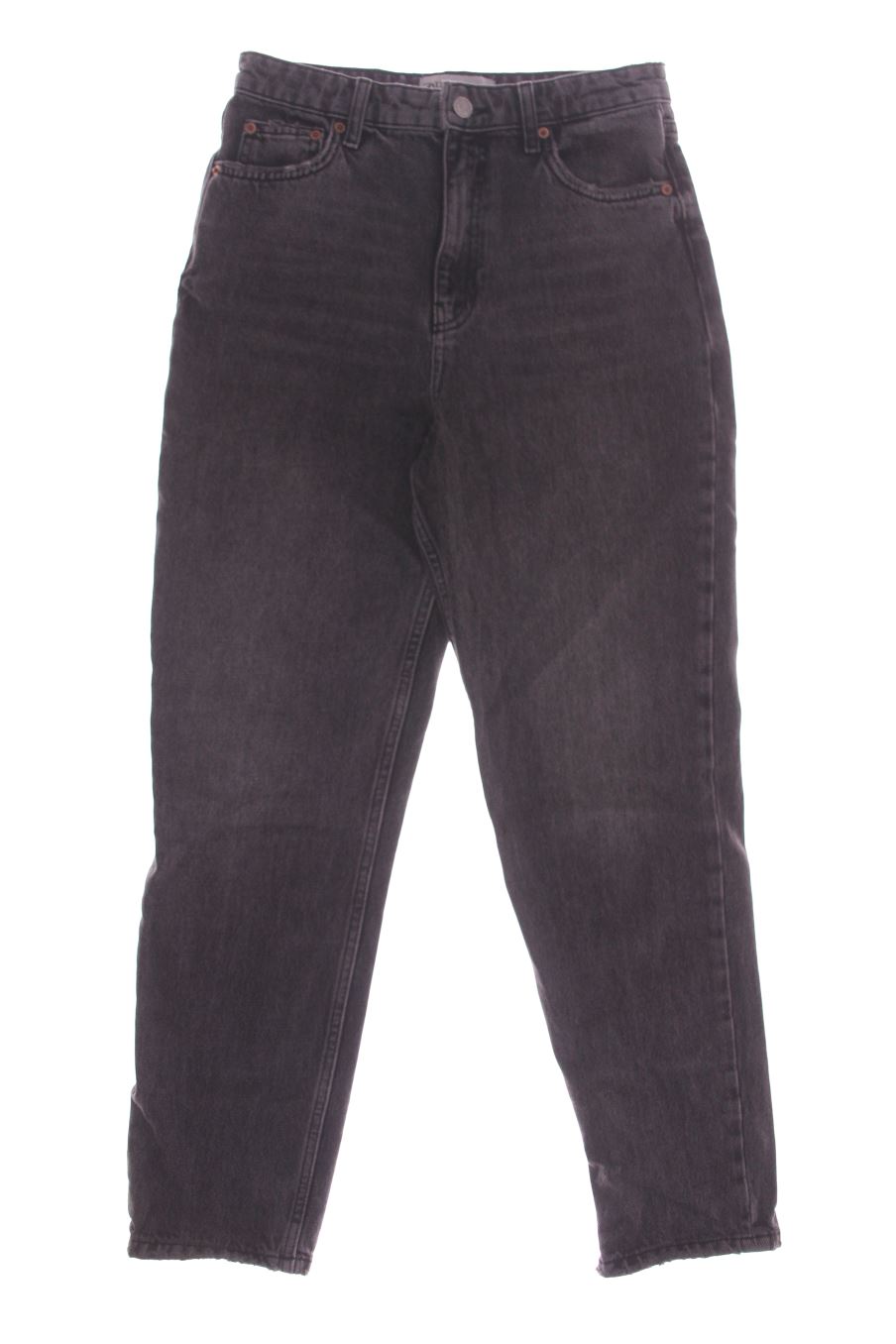 Jeans Zara de la taille 36, de couleur gris de denim