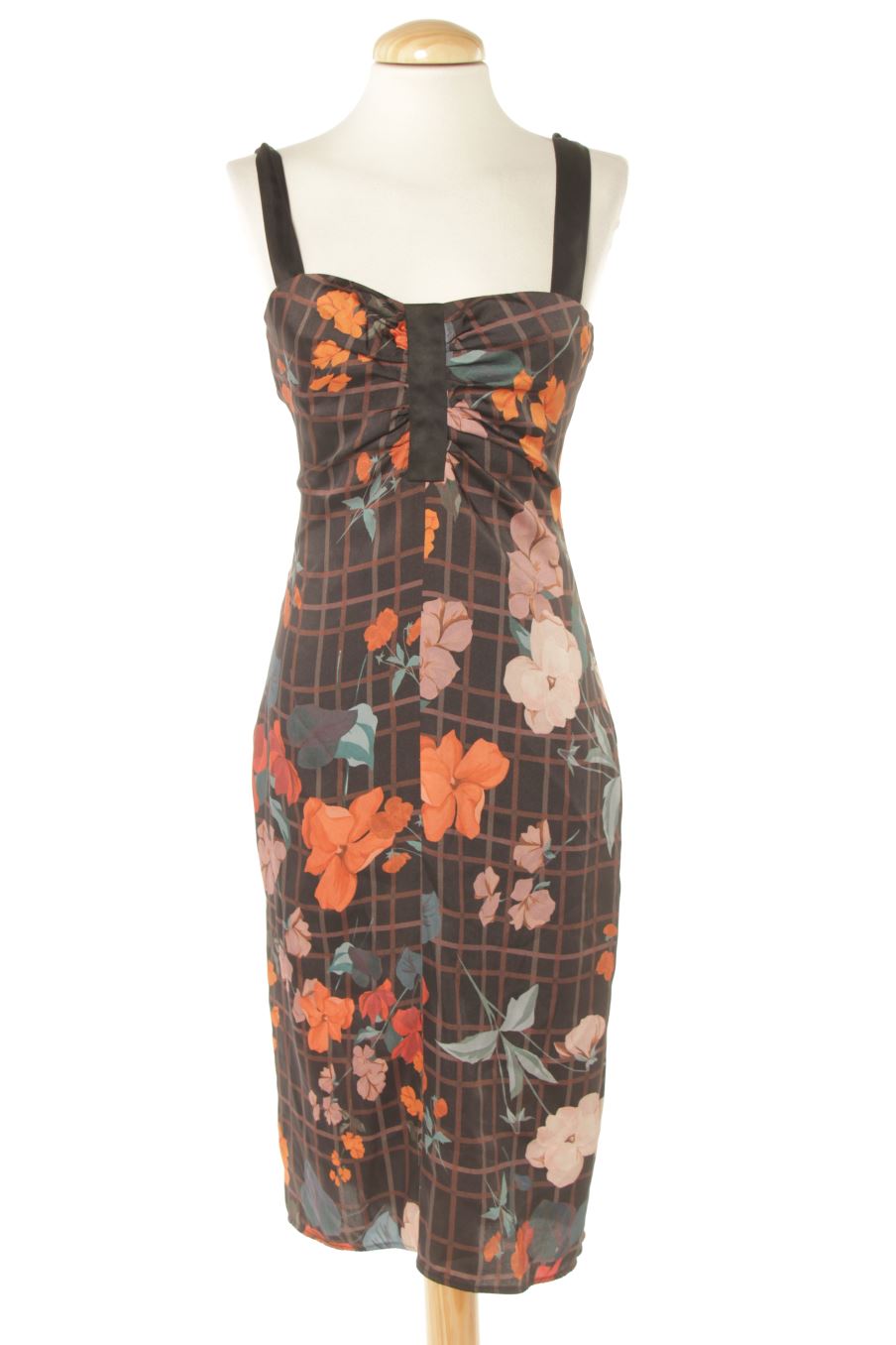 Einfaches Kleid von Mango Größe XS, Farbe Aufdruck, für