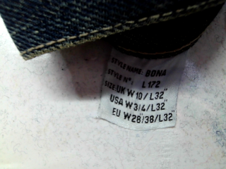 Jeans Pepe Jeans de la taille 38, de couleur bleu de denim