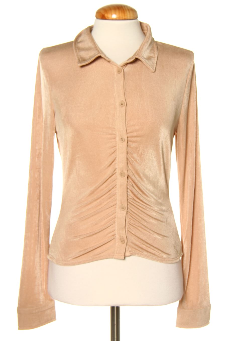 Camicia de H&M de la talla S, de color beige