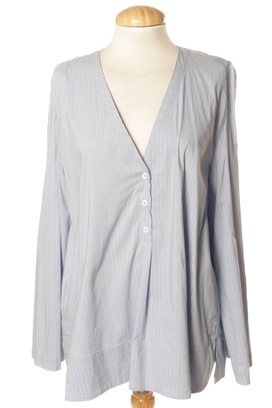 Blouse à manches longues Zara de la taille S, de couleur rayures