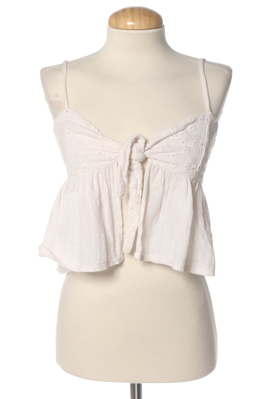 Top de Pull & Bear de la talla S, de color bianco