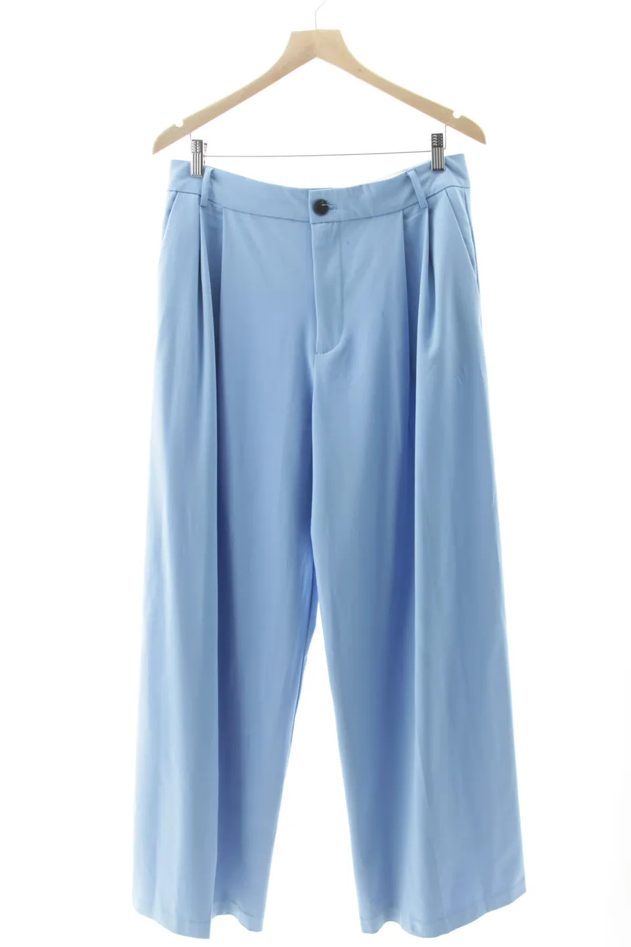 Pantalon Zara de la taille L, de couleur bleu