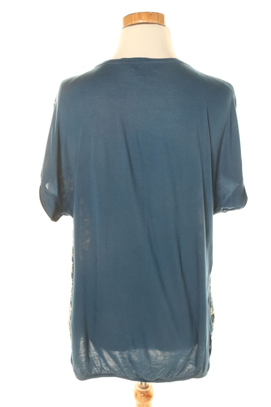 Blusa de manga corta de Cortefiel de la talla M, de color flores