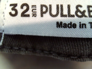 Jeans Pull & Bear de la taille 32, de couleur gris de denim