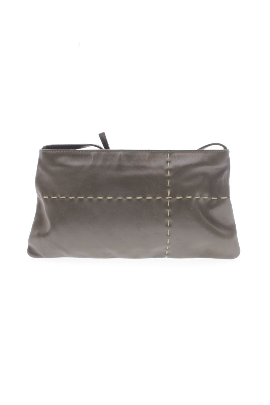 Bolso de Hombro Verde de Massimo Dutti