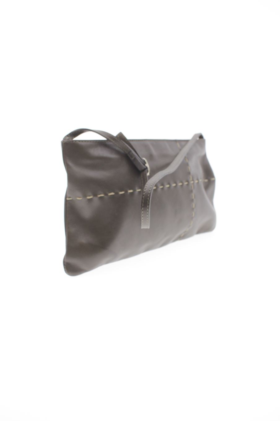 Bolso de Hombro Verde de Massimo Dutti