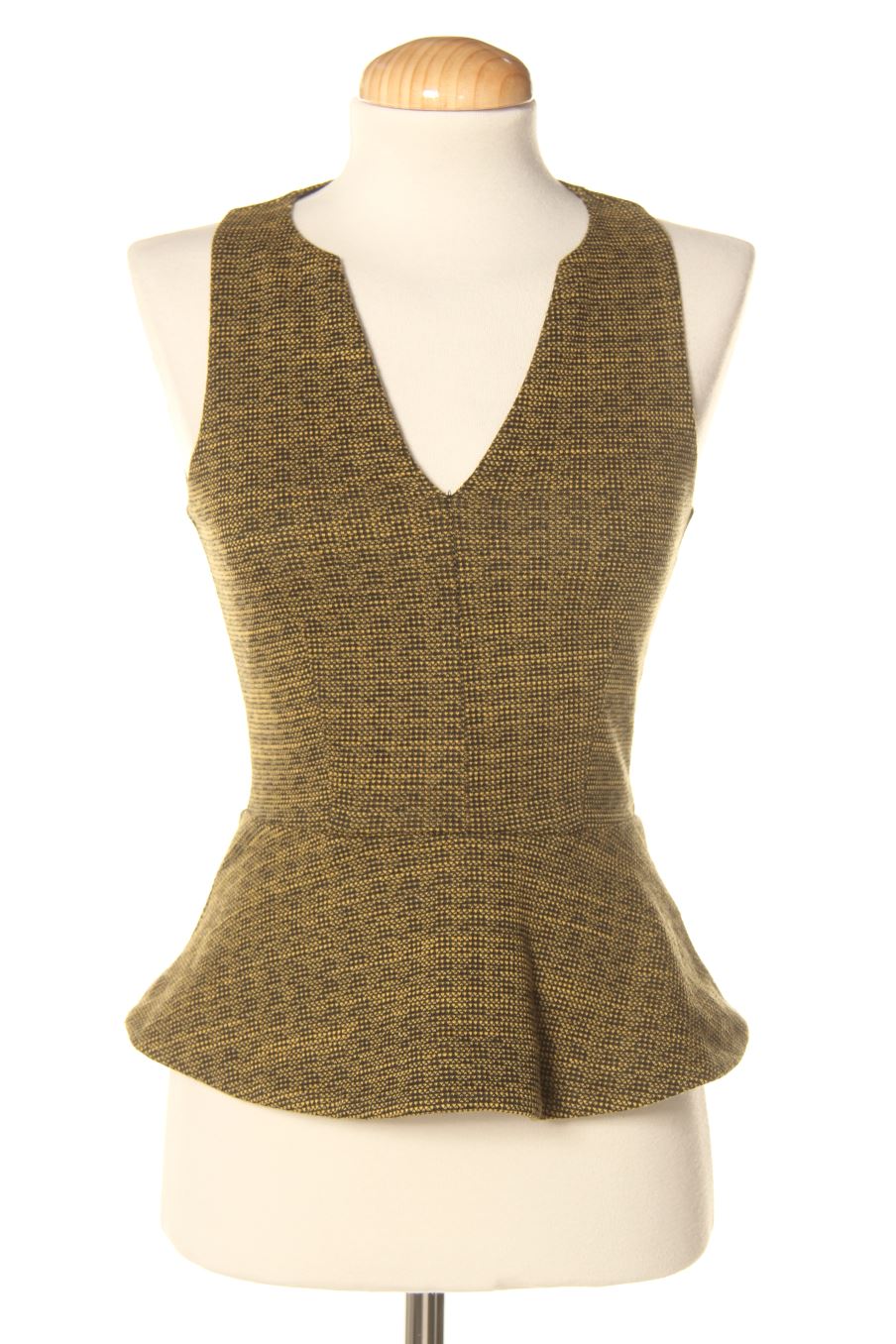 Top de H&M de la talla XS, de color amarillo