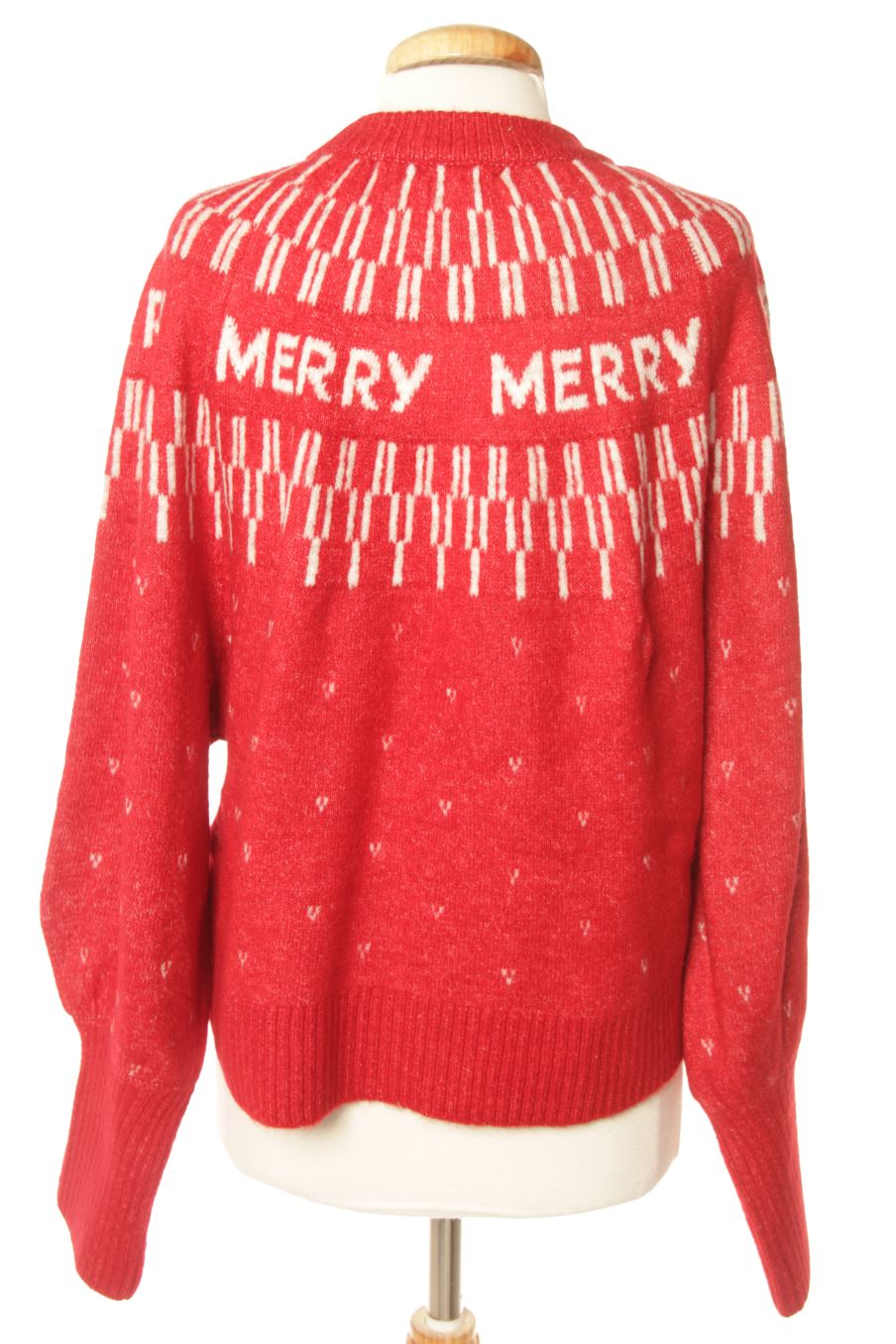 Pull C&A de la taille M, de couleur rouge