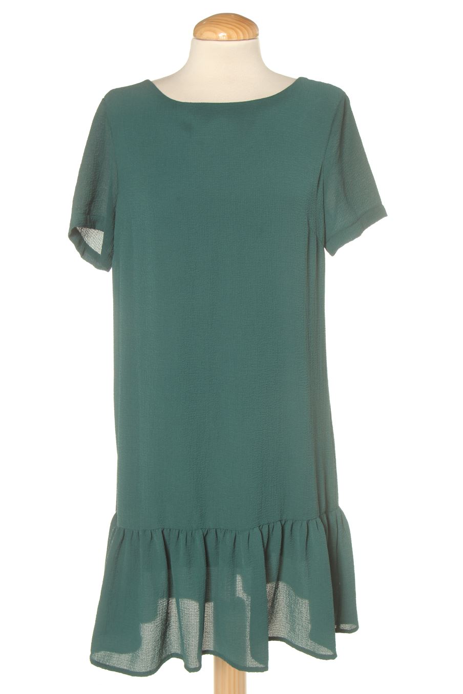 Robe casual YCOO de la taille S, de couleur vert
