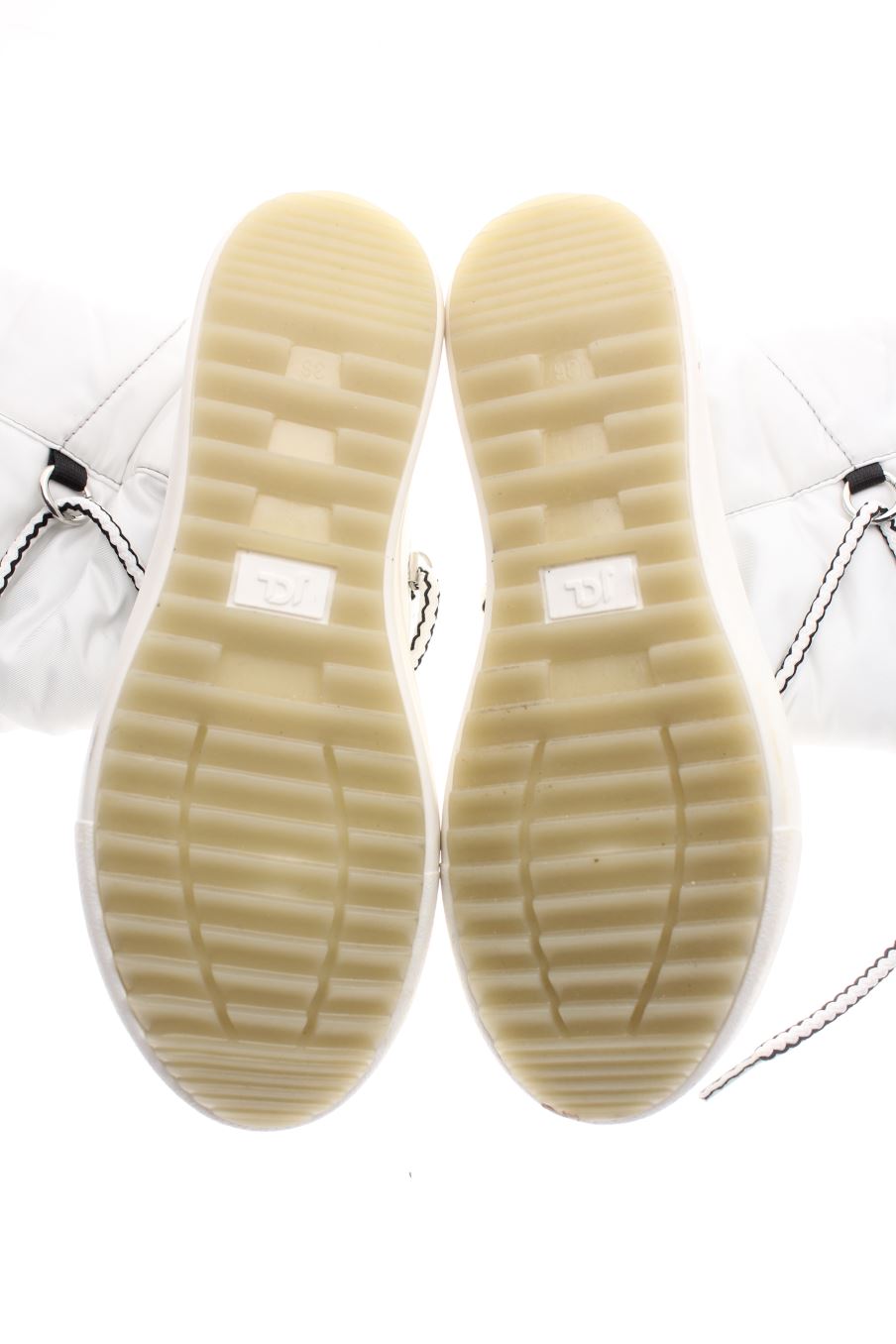 Botas de JCL de la talla 36, de color blanco de