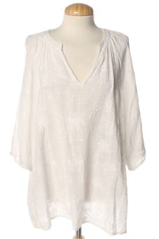 Blouse à manches courtes L cream