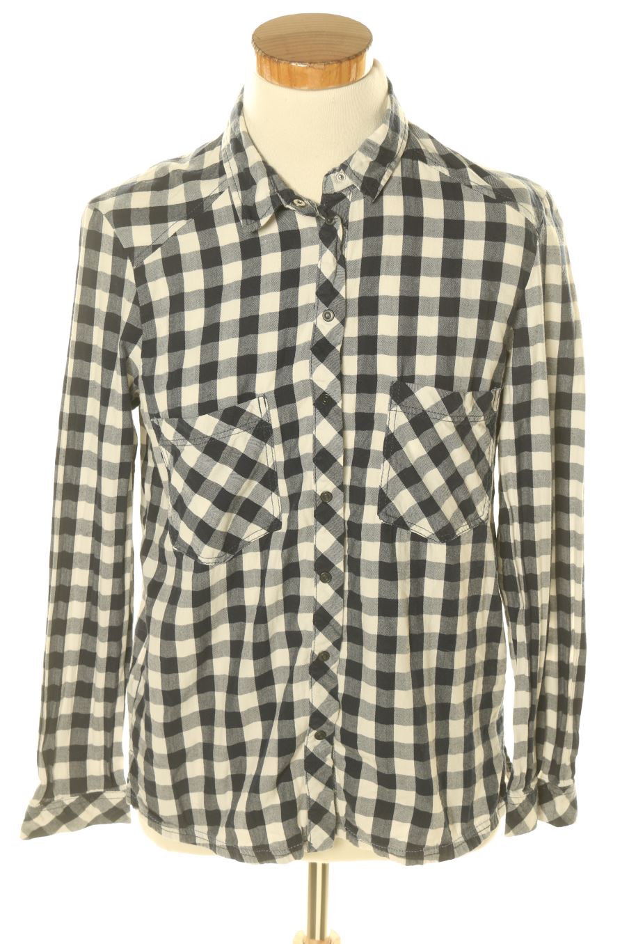 Chemise Bershka de la taille S, de couleur carreaux