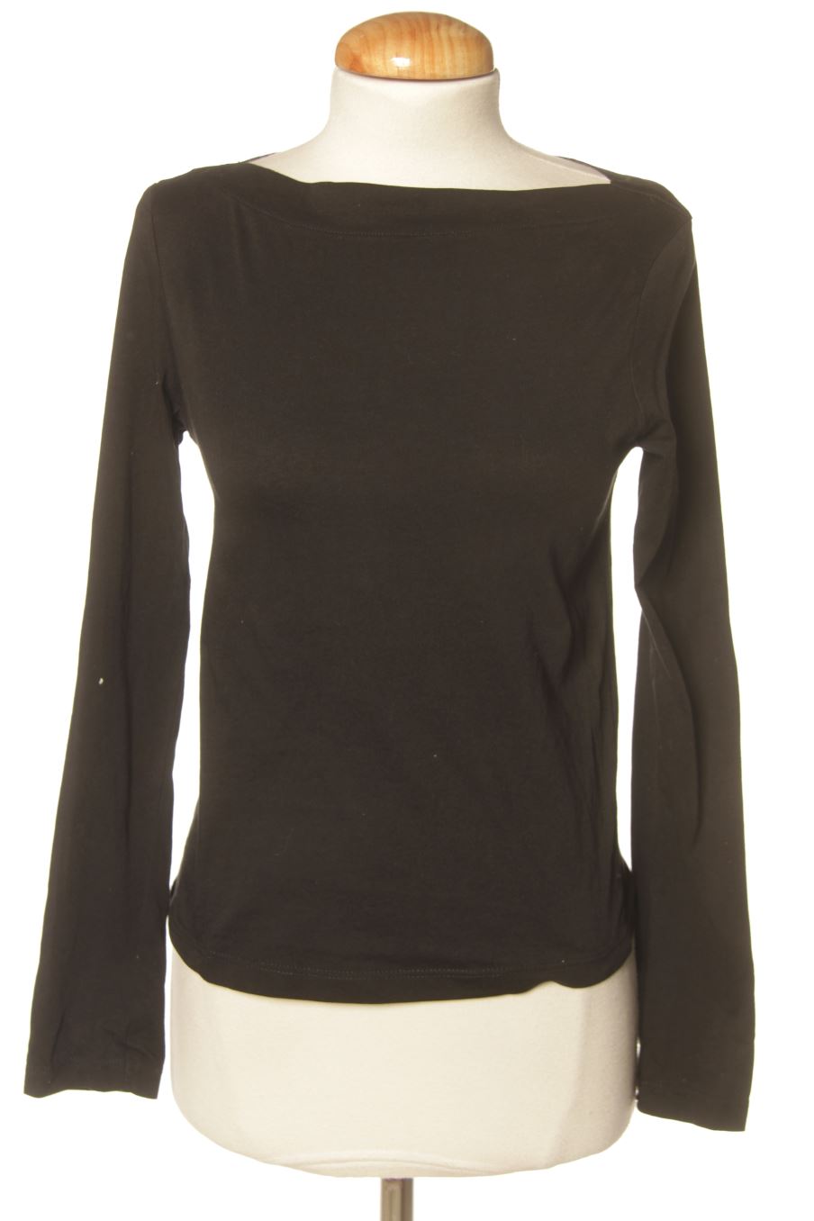 Camiseta manga larga de Mango de la talla S, de color negro