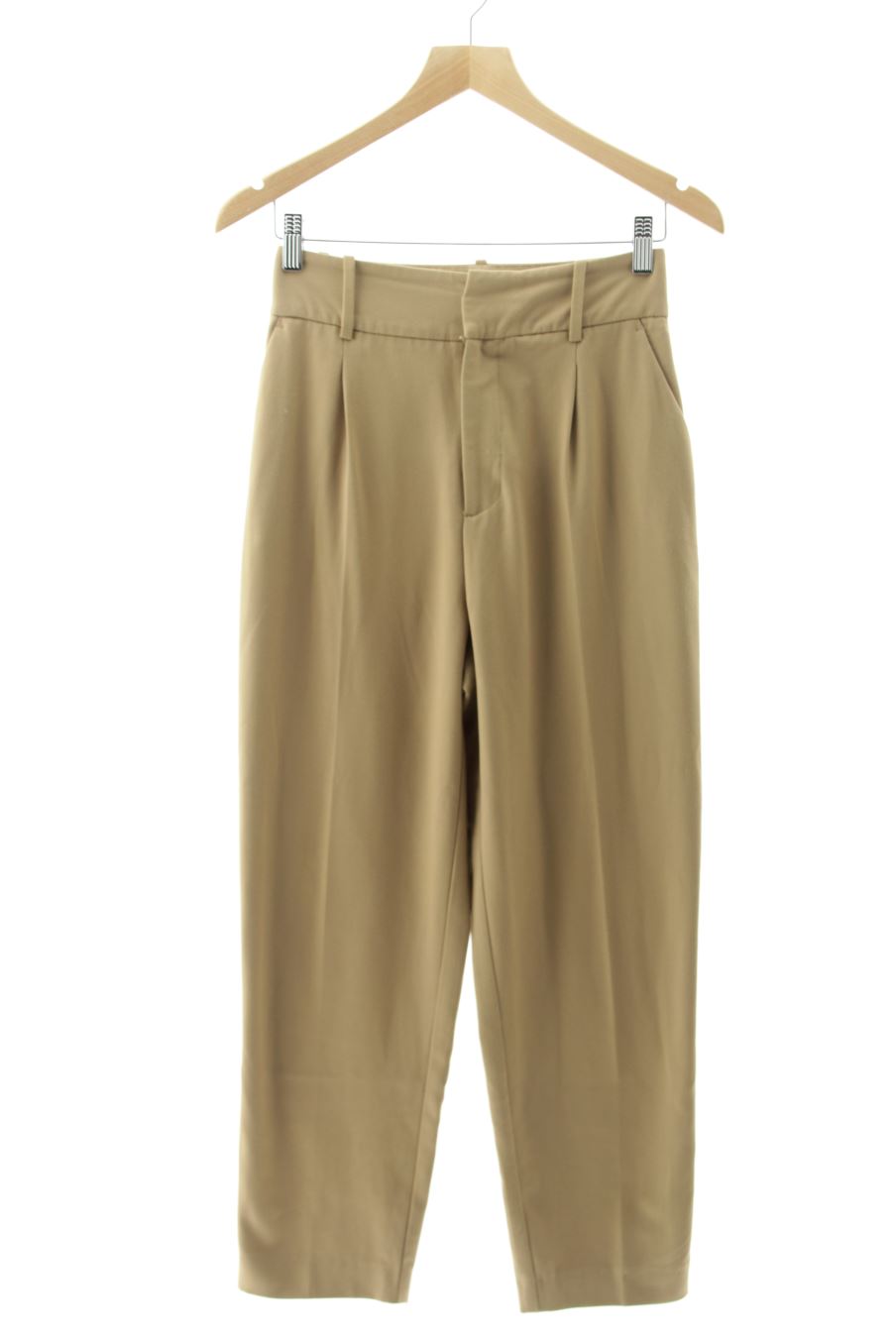 Pantalon Zara de la taille XS, de couleur marron