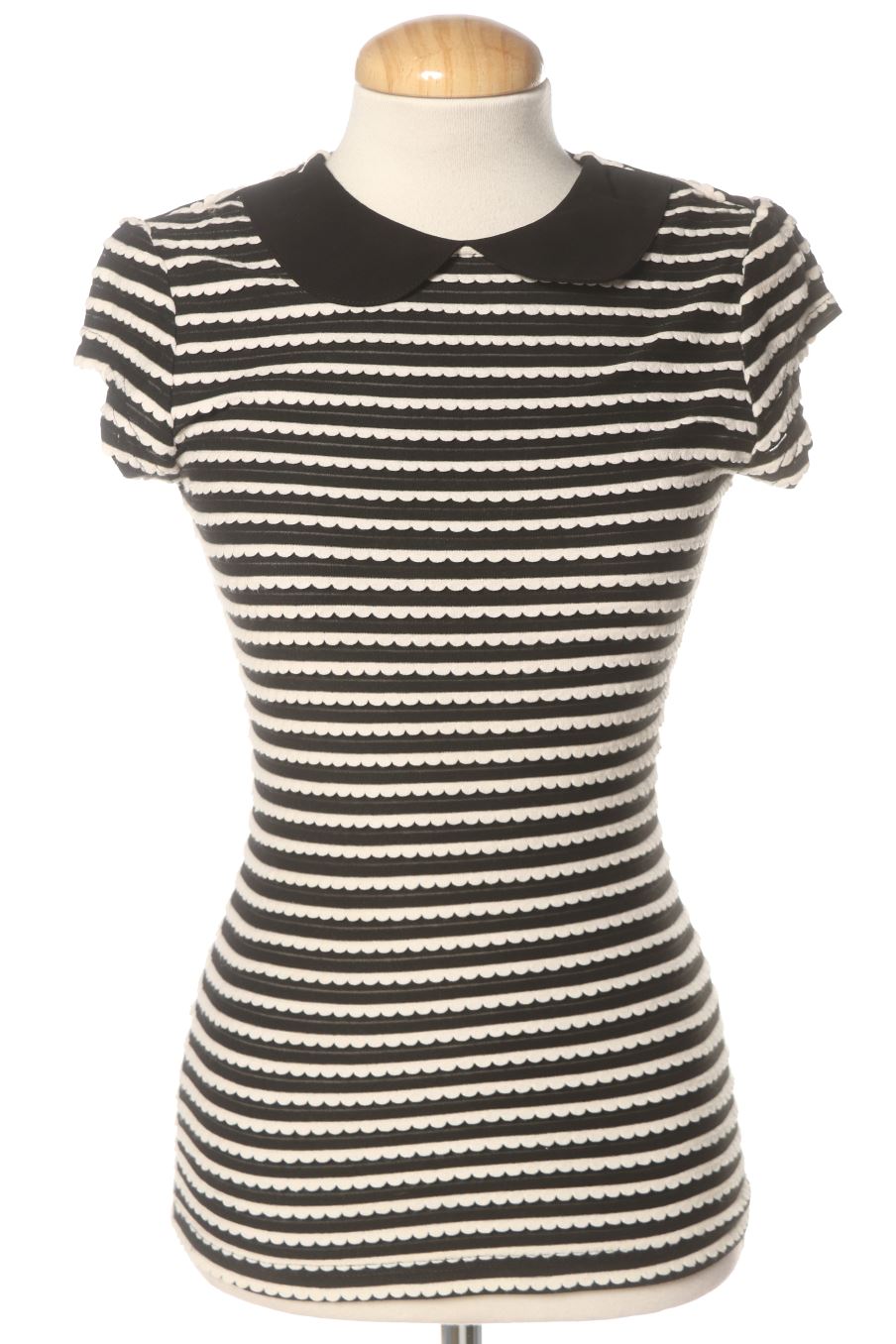 T-Shirt von Morgan Größe XS, Farbe Gestreift, für