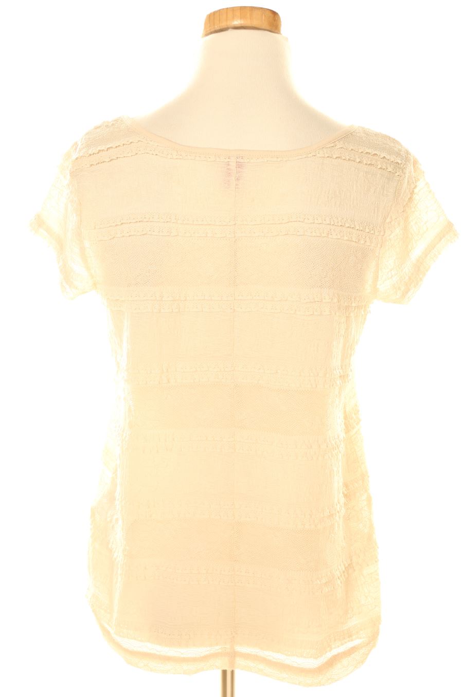 Top de Edc (ESPRIT) de la talla S, de color beige