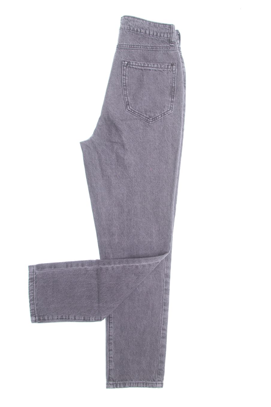 Jeans Boohoo de la taille 34, de couleur gris de denim