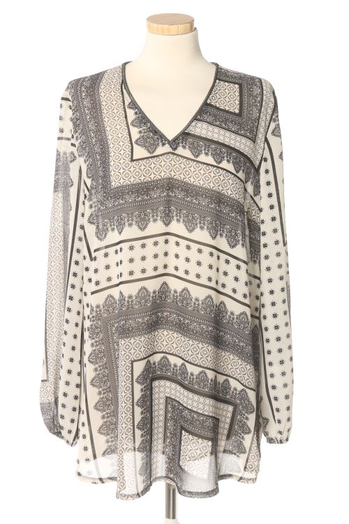 Blouse à manches longues