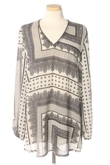 Langärmelige Bluse M Free Quent