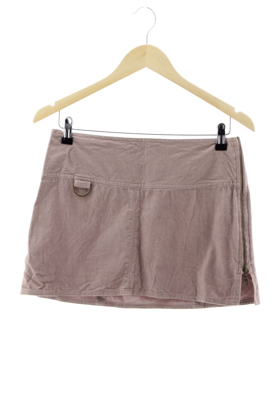 Falda de H&M de la talla 34, de color marrón