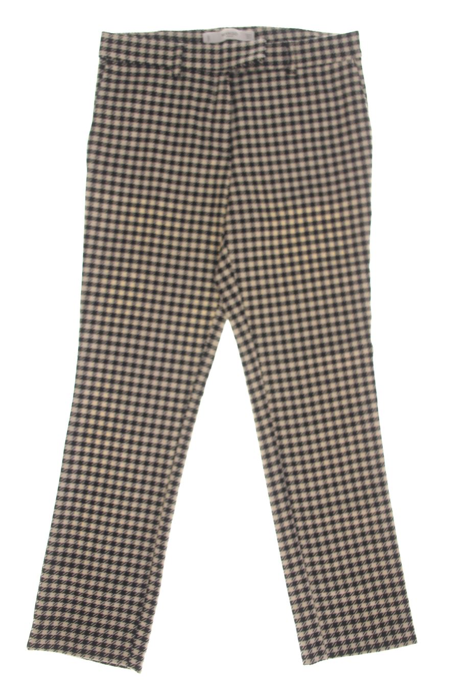 Pantalón de Mango de la talla 34, de color cuadros