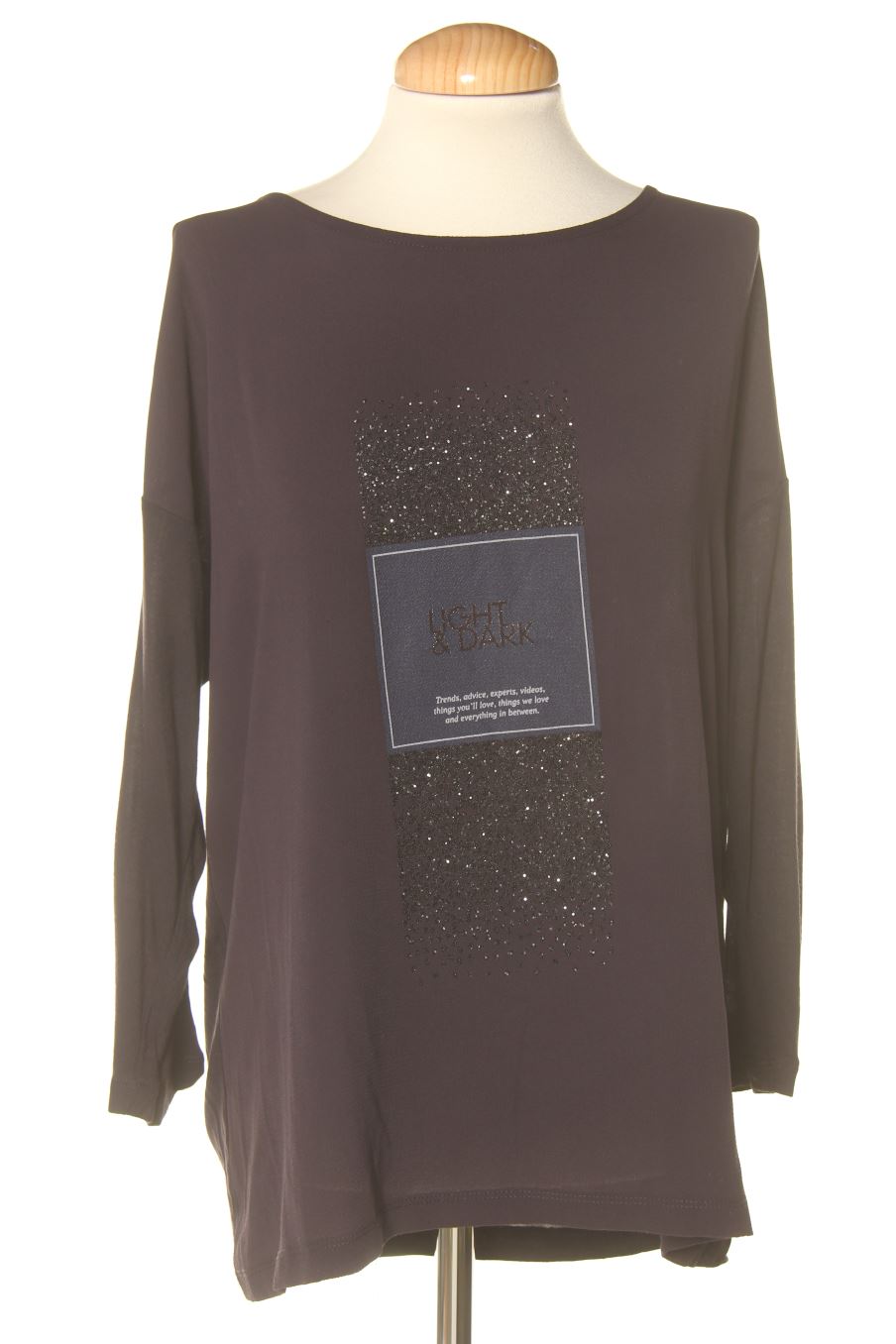 Kurzärmelige Bluse von Sfera Größe M, Farbe Schwarz, für