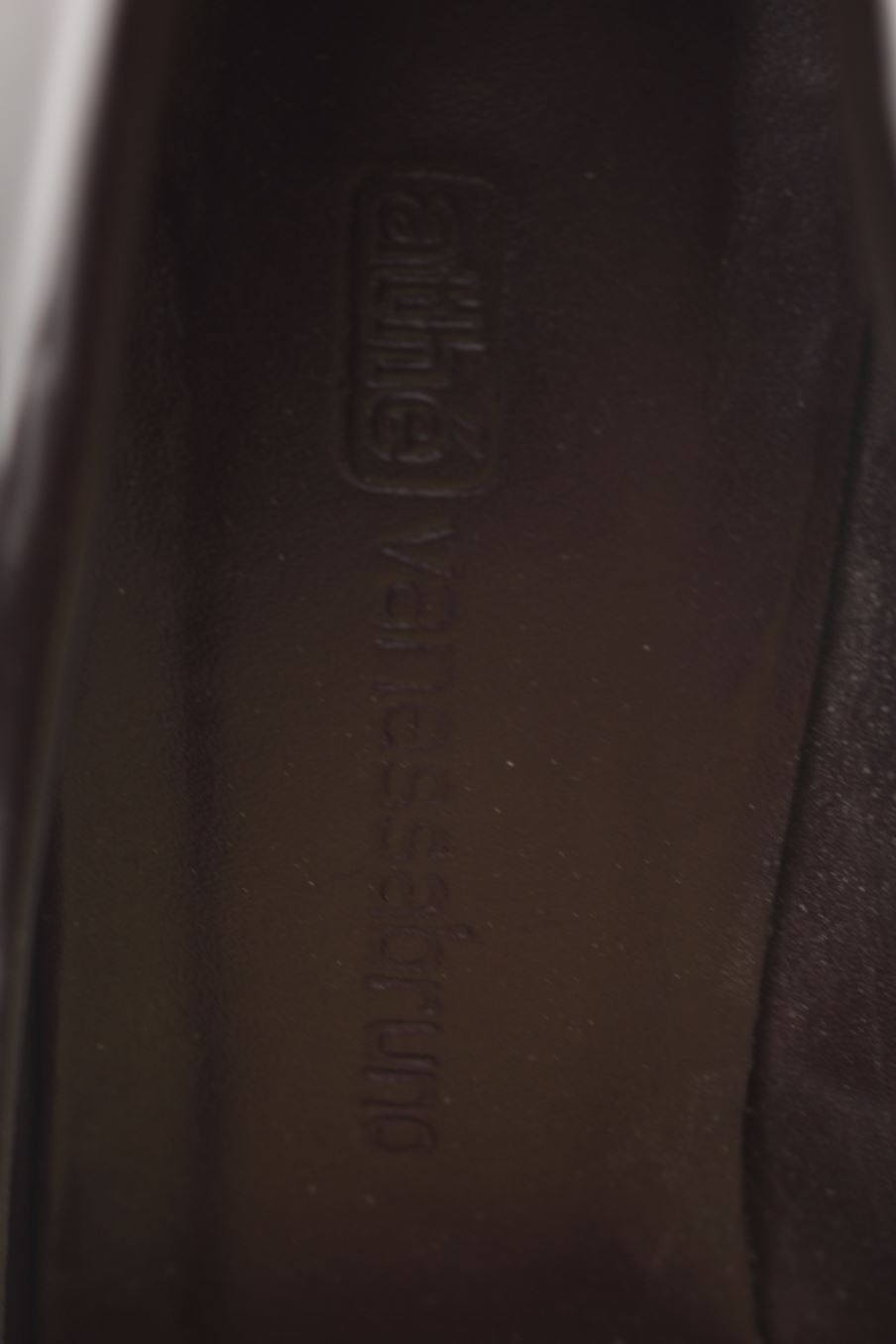 Zapatos de tacon de Athé de la talla 36, de color marrón de