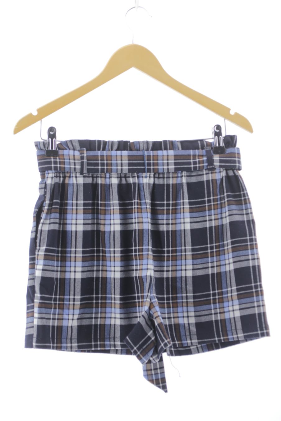 Pantalón corto de Stradivarius de la talla M, de color cuadros