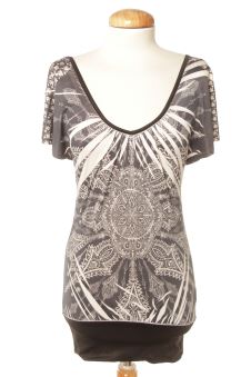 Kurzärmelige Bluse XS bebe