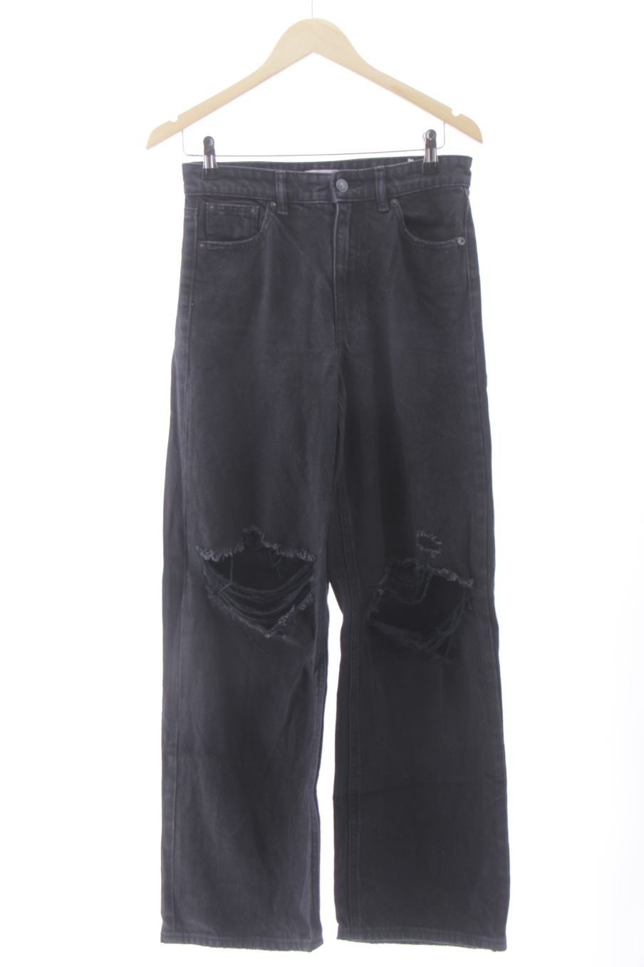 Jeans Mango de la taille M, de couleur noir de denim