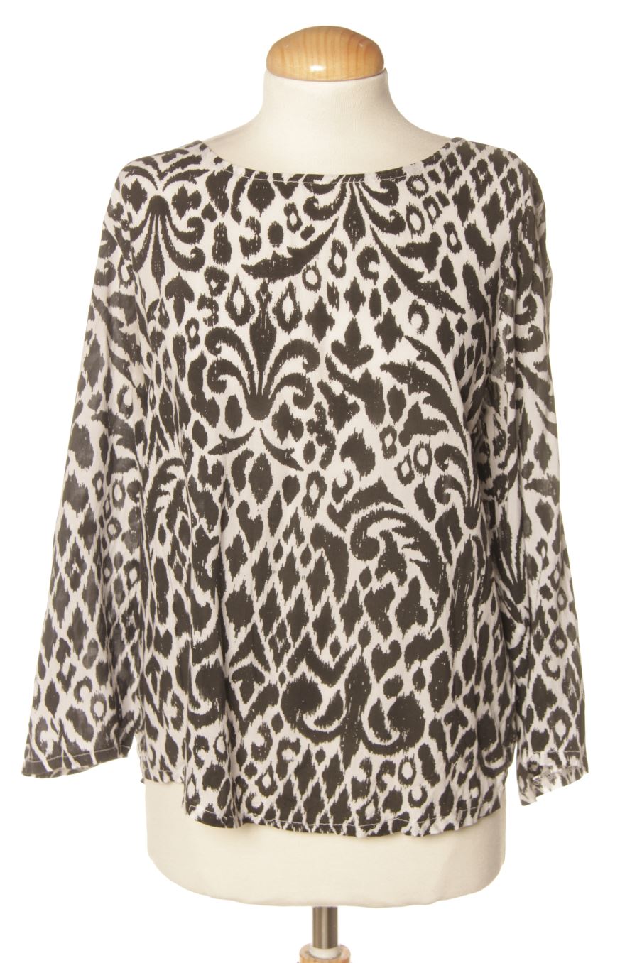 Blouse à manches longues Made in italy de la taille M, de couleur imprimés